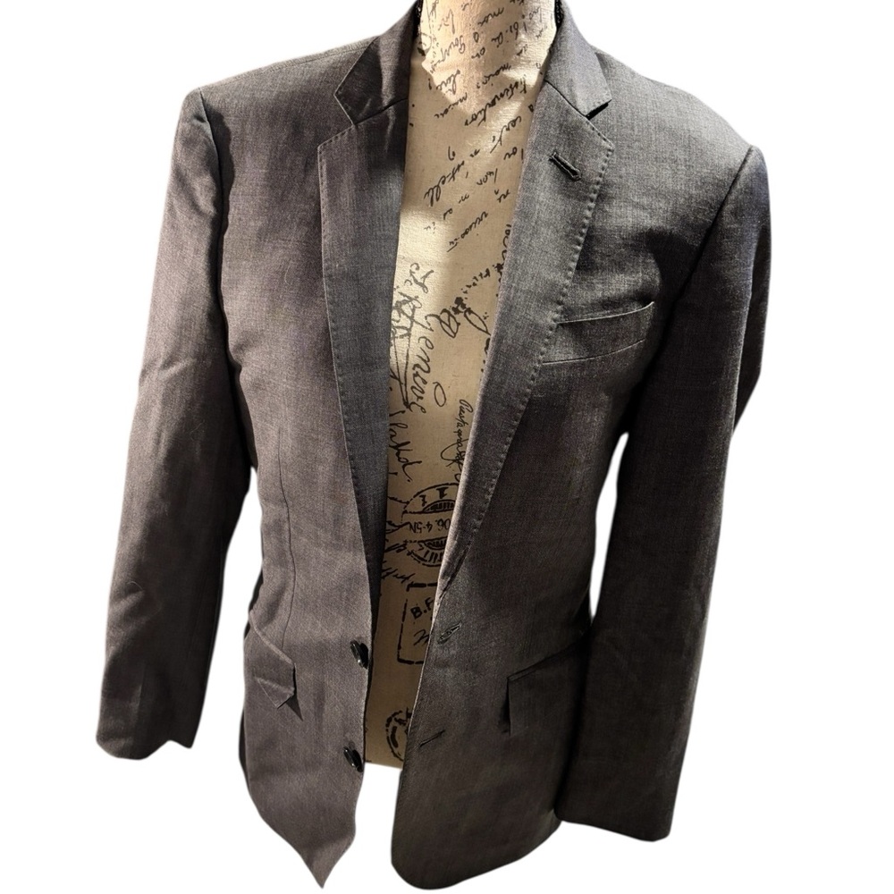 J.Crew Ludlow Slim-Fit Blazer – Italian Wool Tollegno 1900 – Gray – Men’s 36S